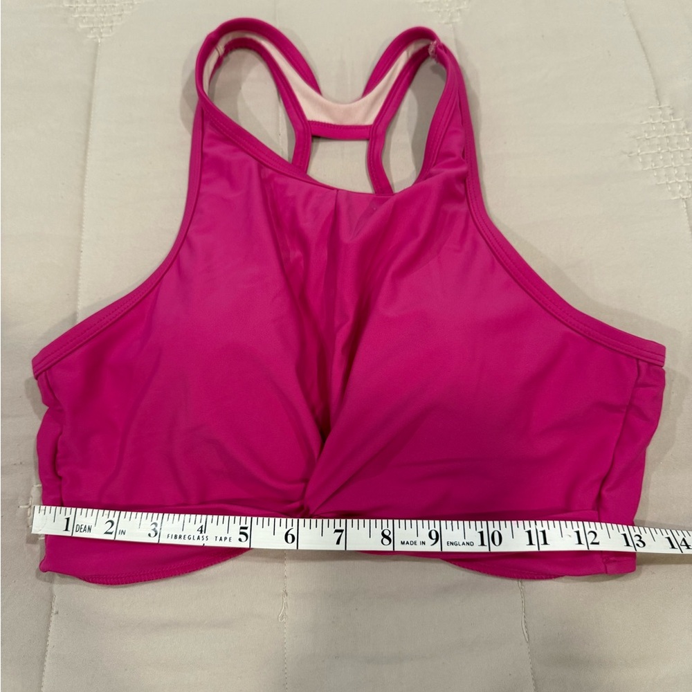 Bright pink bathing suit top, Kona Sol. Size medium. Like new cond! - Picture 5 of 5
